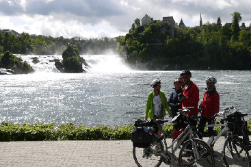 Onbegrensd Fietsen naar Rome - watervallen van Schafhausen|Fitál Vakanties 